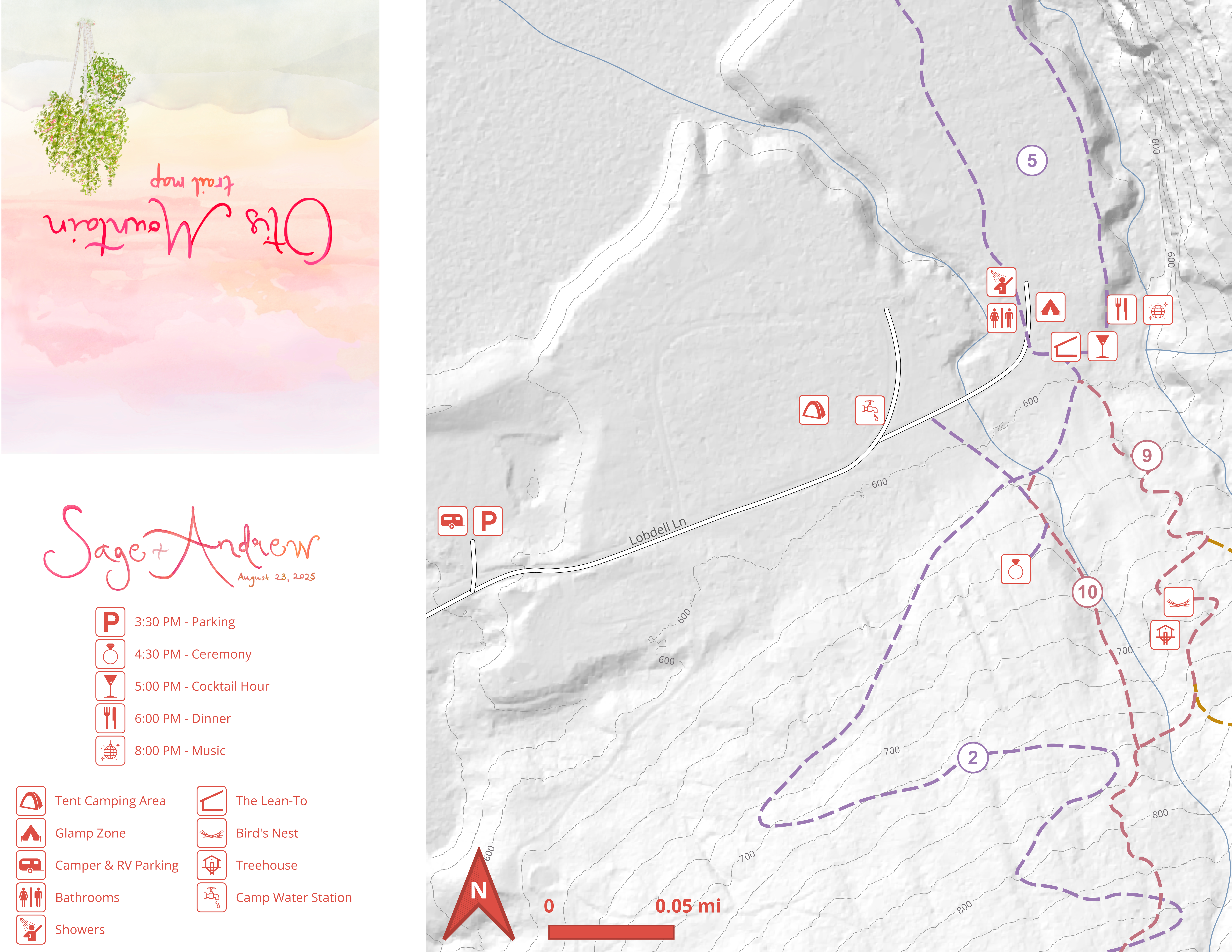 Wedding Trail Map - Page 1